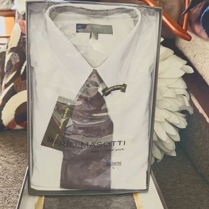 Mario masotti men's dress shirt set